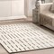 Nuloom Nalini Modern Striped High-Low Wool Area Rug 4ft x 6ft SVME04A-406 - alternate 4